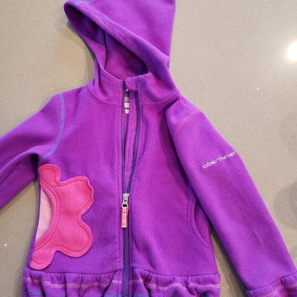 Girl's Winter Fleece Jacket (Obermeyer) - Picture 3 of 8